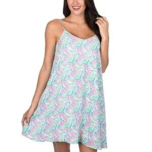 Lauren James Macawl Me Pastel Halter Paige Dress